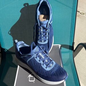 Dansko Women's Navy and Sky Blue Sneakers